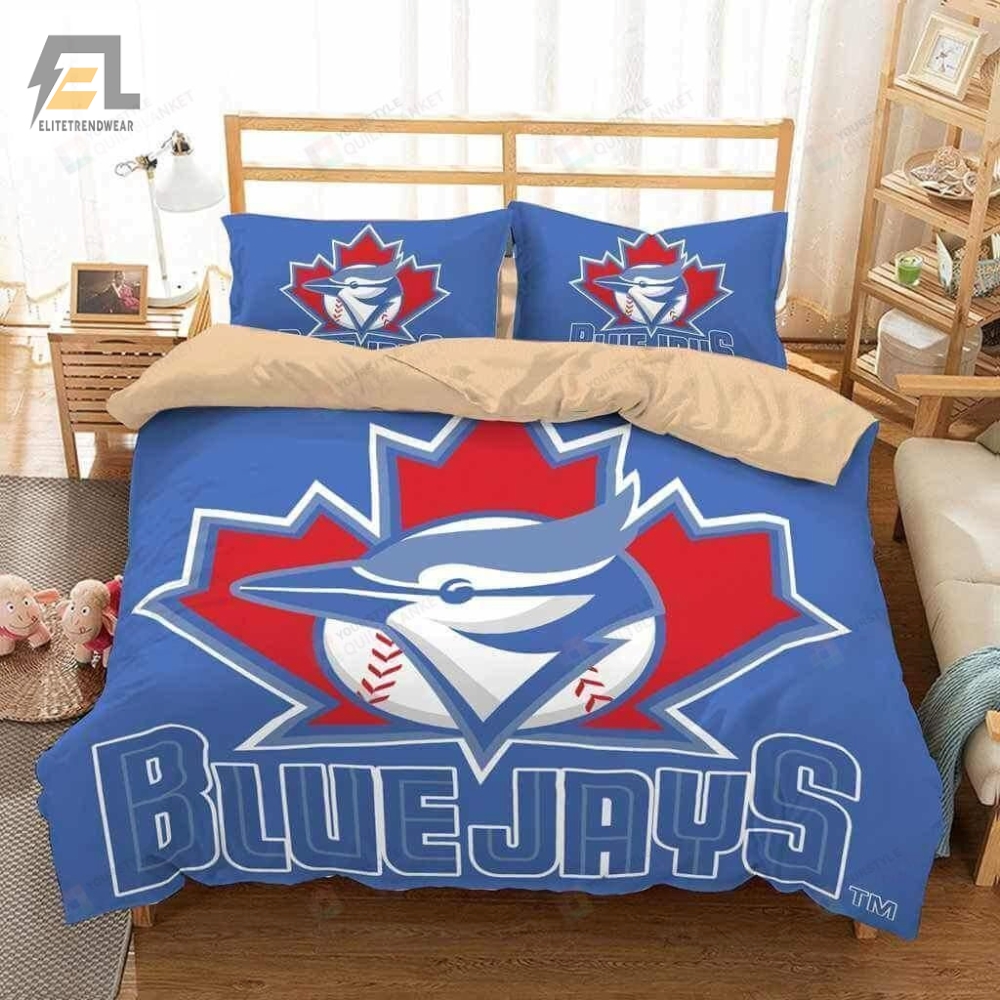 Toronto Blue Jays 2 Duvet Cover Bedding Set Ta0307546 