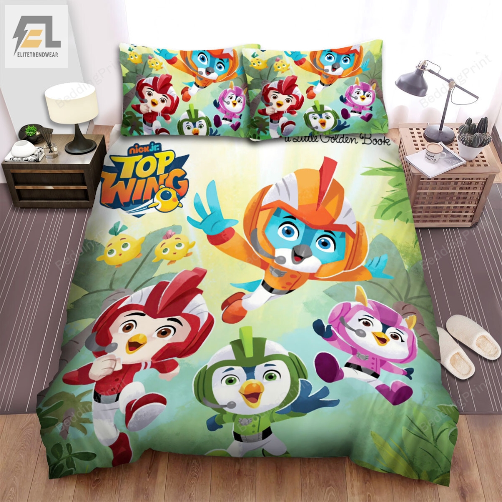 Top Wing Main Poster Bed Sheets Spread Duvet Cover Bedding Sets 