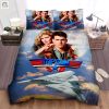 Top Gun Tom Cruise Movie Poster Bed Sheets Spread Comforter Duvet Cover Bedding Sets elitetrendwear 1