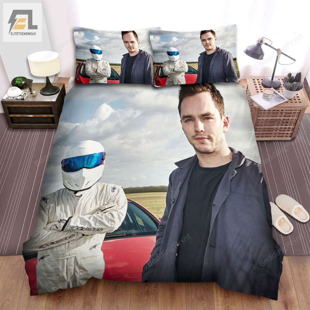 Top Gear Movie White Racer Bed Sheets Duvet Cover Bedding Sets 
