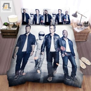 Top Gear Movie Walking Men Poster Bed Sheets Duvet Cover Bedding Sets elitetrendwear 1 1