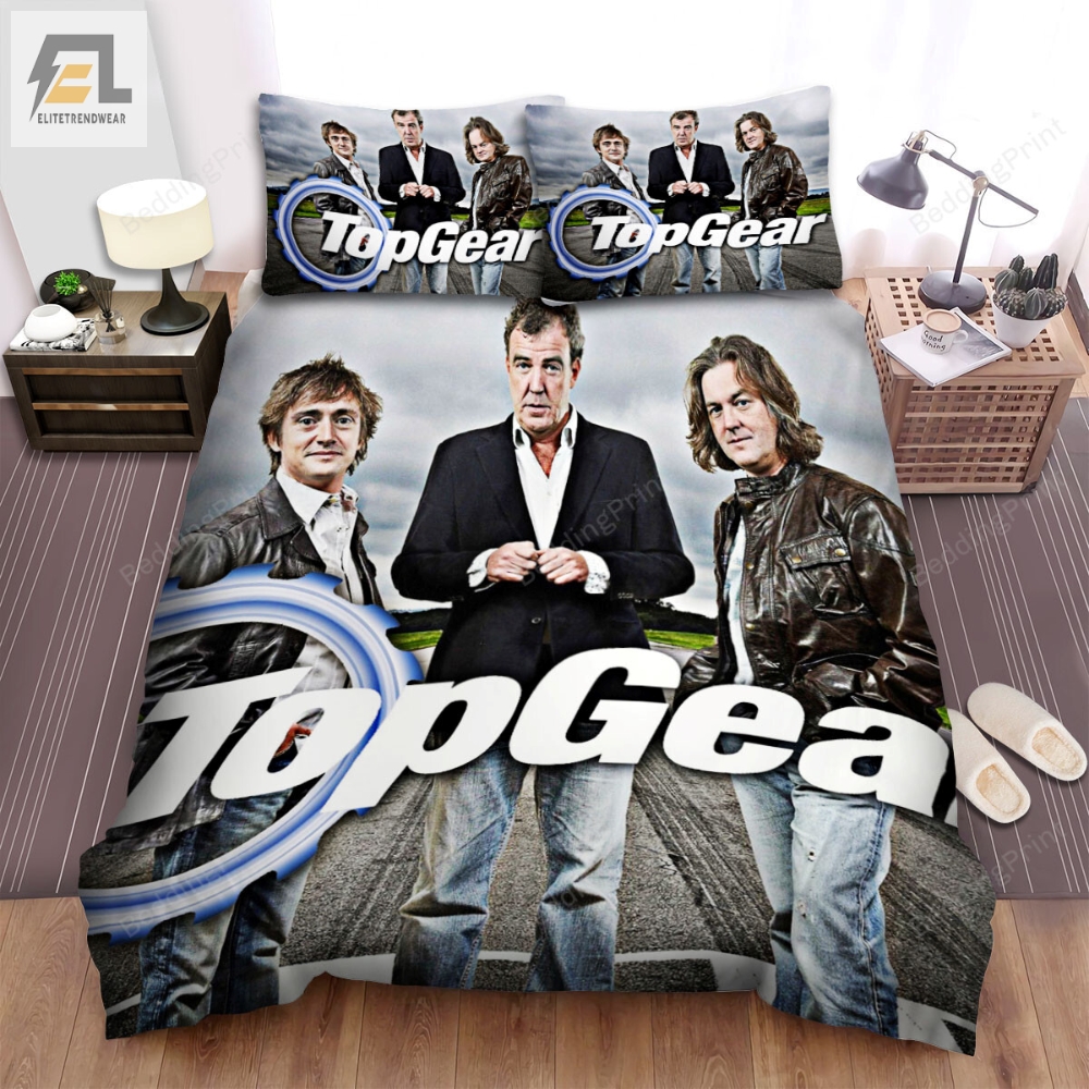 Top Gear Movie Three Actors Image Bed Sheets Duvet Cover Bedding Sets 