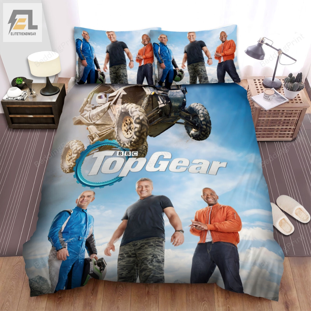 Top Gear Movie Season 25 Poster Bed Sheets Duvet Cover Bedding Sets 
