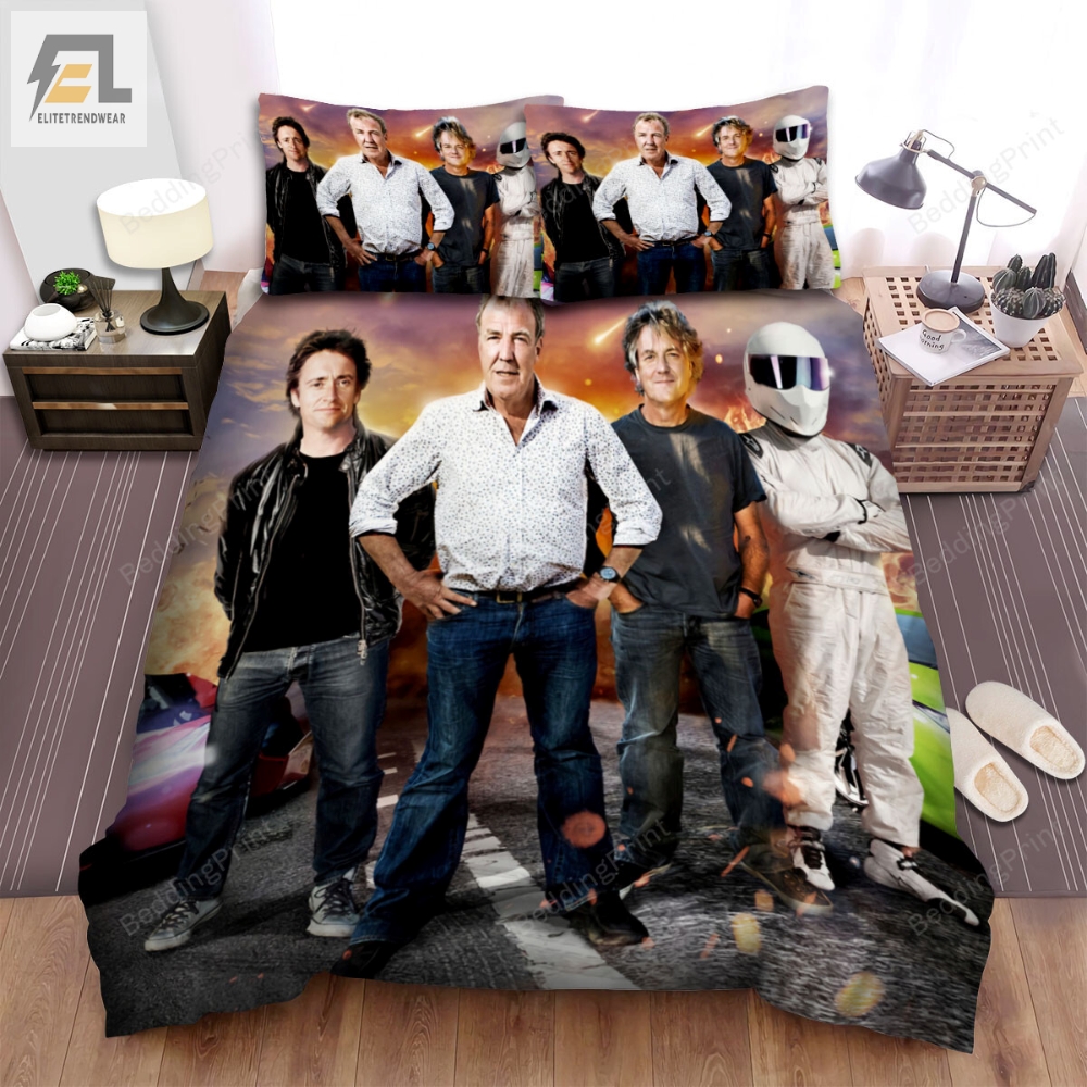Top Gear Movie Season 22 Poster Bed Sheets Duvet Cover Bedding Sets 