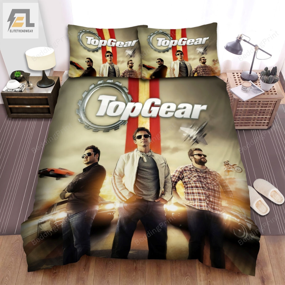 Top Gear Movie Poster Art Bed Sheets Duvet Cover Bedding Sets 