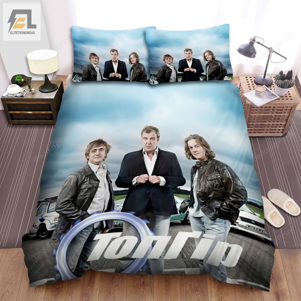 Top Gear Movie Poster 4 Bed Sheets Duvet Cover Bedding Sets 