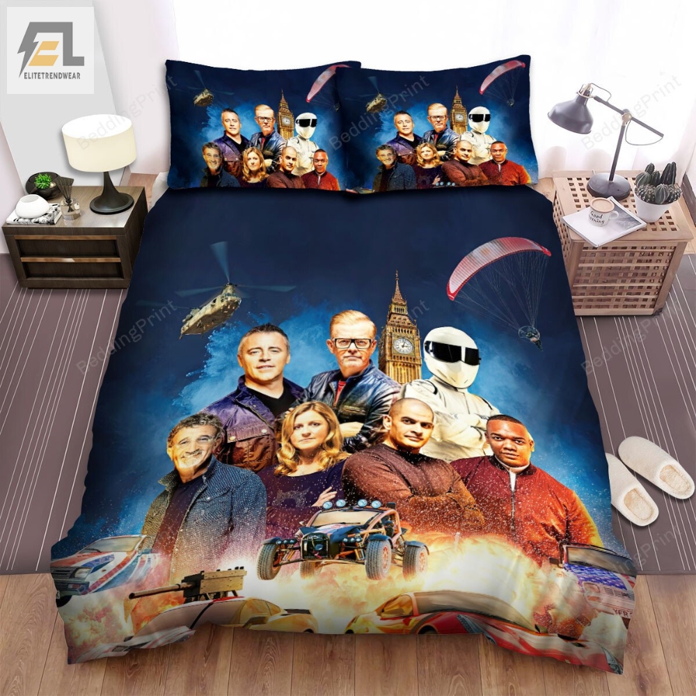 Top Gear Movie Poster 1 Bed Sheets Duvet Cover Bedding Sets 