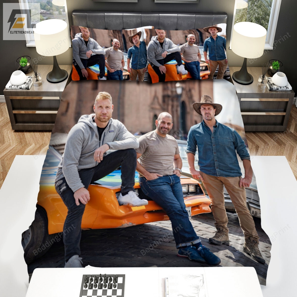 Top Gear Movie Freddie Flintoff Bed Sheets Duvet Cover Bedding Sets 