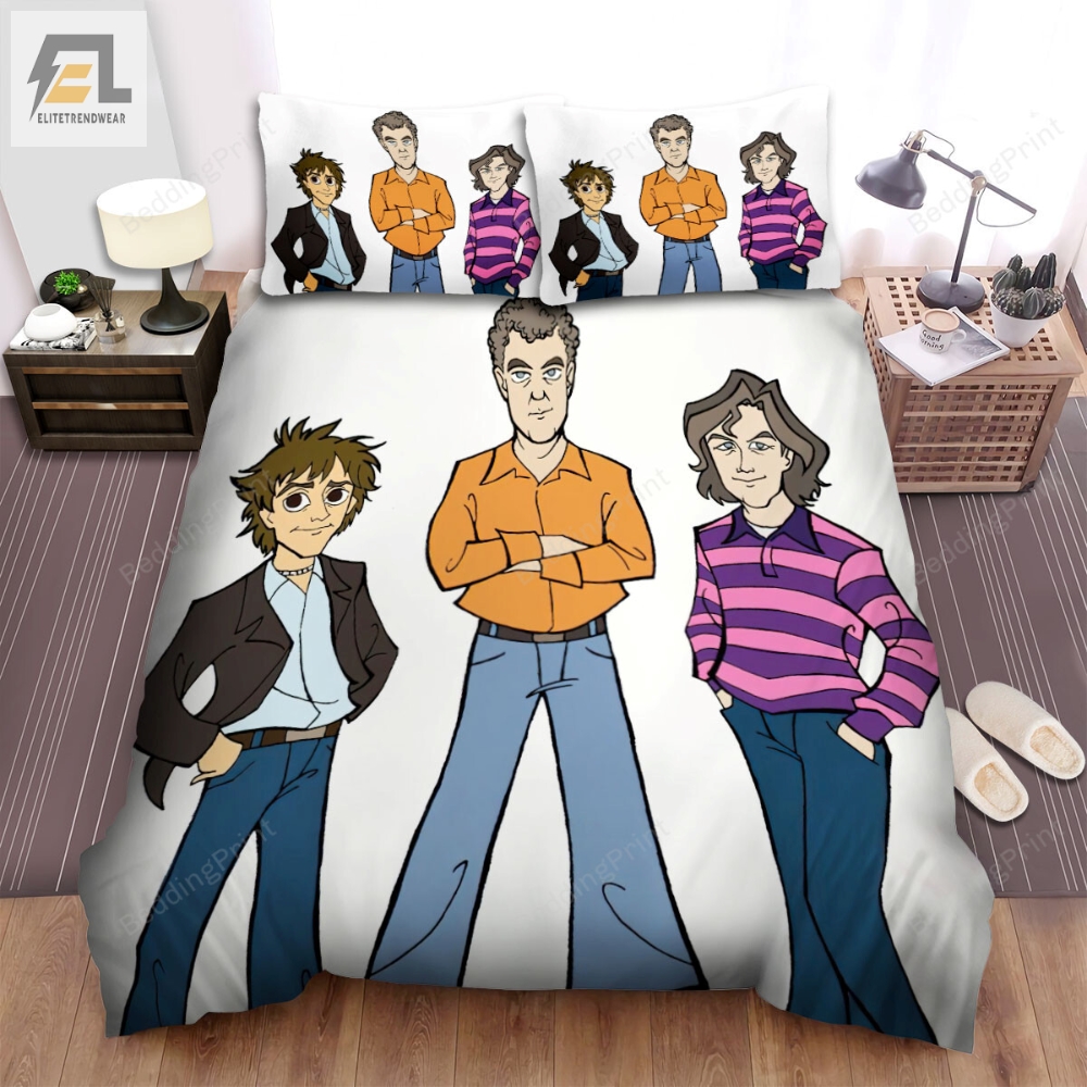Top Gear Movie Art 4 Bed Sheets Duvet Cover Bedding Sets 
