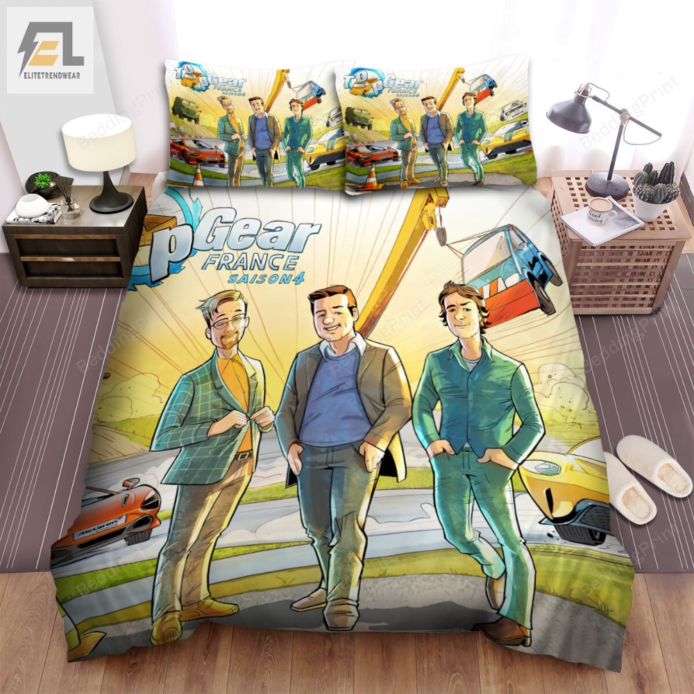 Top Gear Movie Art 2 Bed Sheets Duvet Cover Bedding Sets 