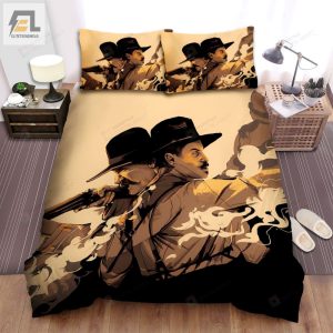 Tombstone 1993 Movie Smoke Photo Bed Sheets Spread Comforter Duvet Cover Bedding Sets elitetrendwear 1 1