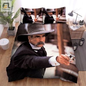 Tombstone 1993 Movie Fedora Photo Bed Sheets Spread Comforter Duvet Cover Bedding Sets elitetrendwear 1 1