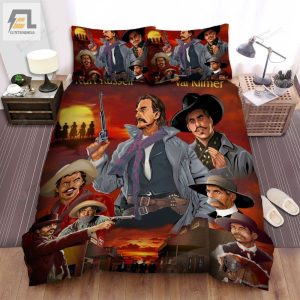 Tombstone 1993 Movie Cartoon Photo Bed Sheets Spread Comforter Duvet Cover Bedding Sets elitetrendwear 1 1