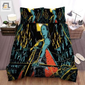 Tomb Raider Movie Poster Art Bed Sheets Duvet Cover Bedding Sets elitetrendwear 1 1
