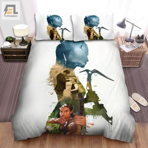 Tomb Raider Movie Art 3 Bed Sheets Duvet Cover Bedding Sets elitetrendwear 1 1