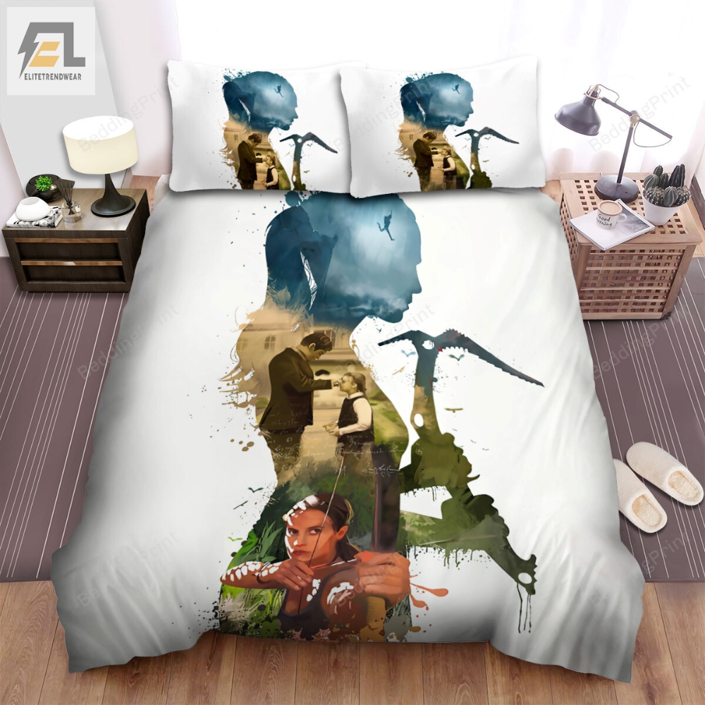 Tomb Raider Movie Art 3 Bed Sheets Duvet Cover Bedding Sets 