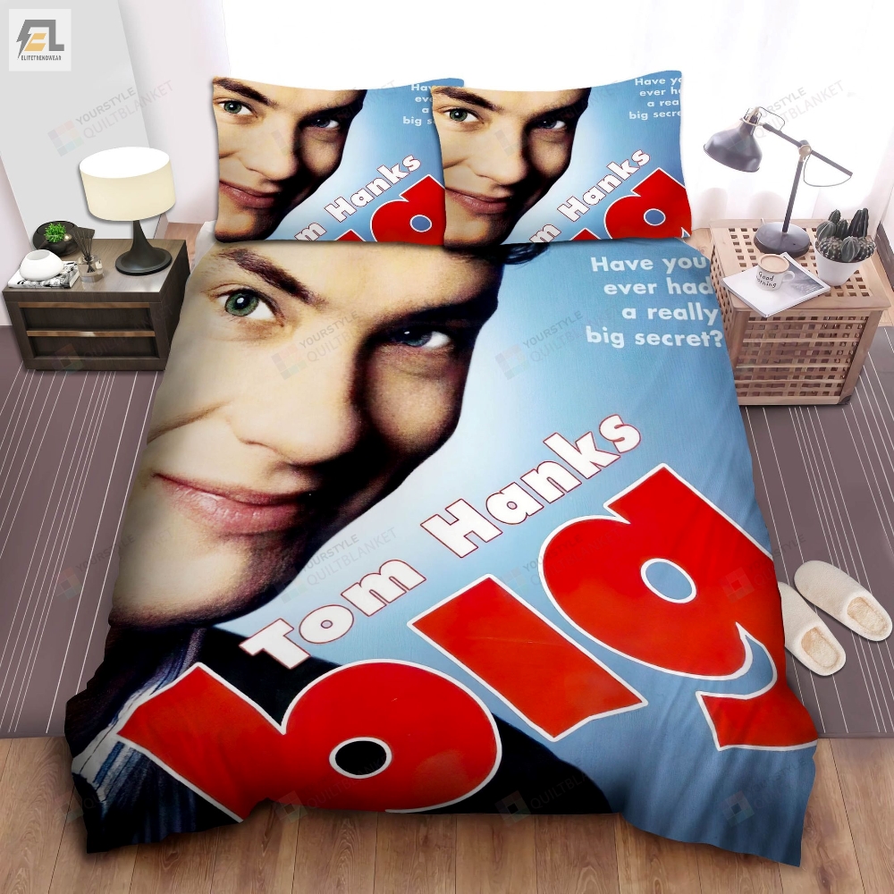 Tom Hanksâ Big Original Film Poster Bed Sheets Spread Comforter Duvet Cover Bedding Sets 