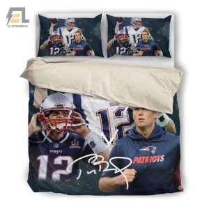 Tom Brady Bedding Set Duvet Cover Pillow Cases elitetrendwear 1 1