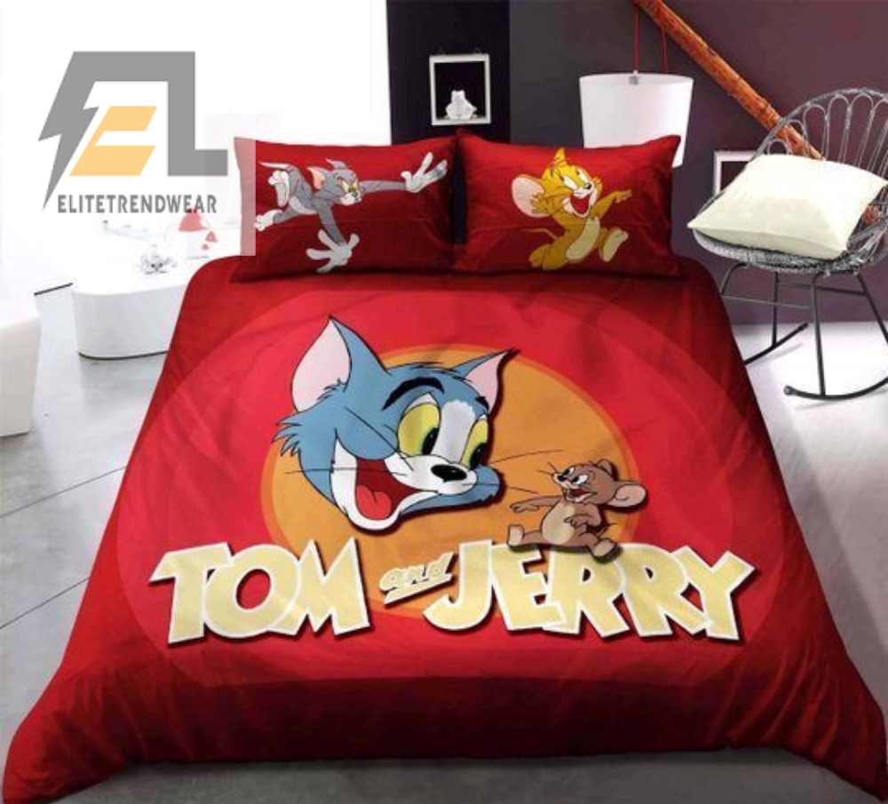 Tom And Jerry Bedding Set 
