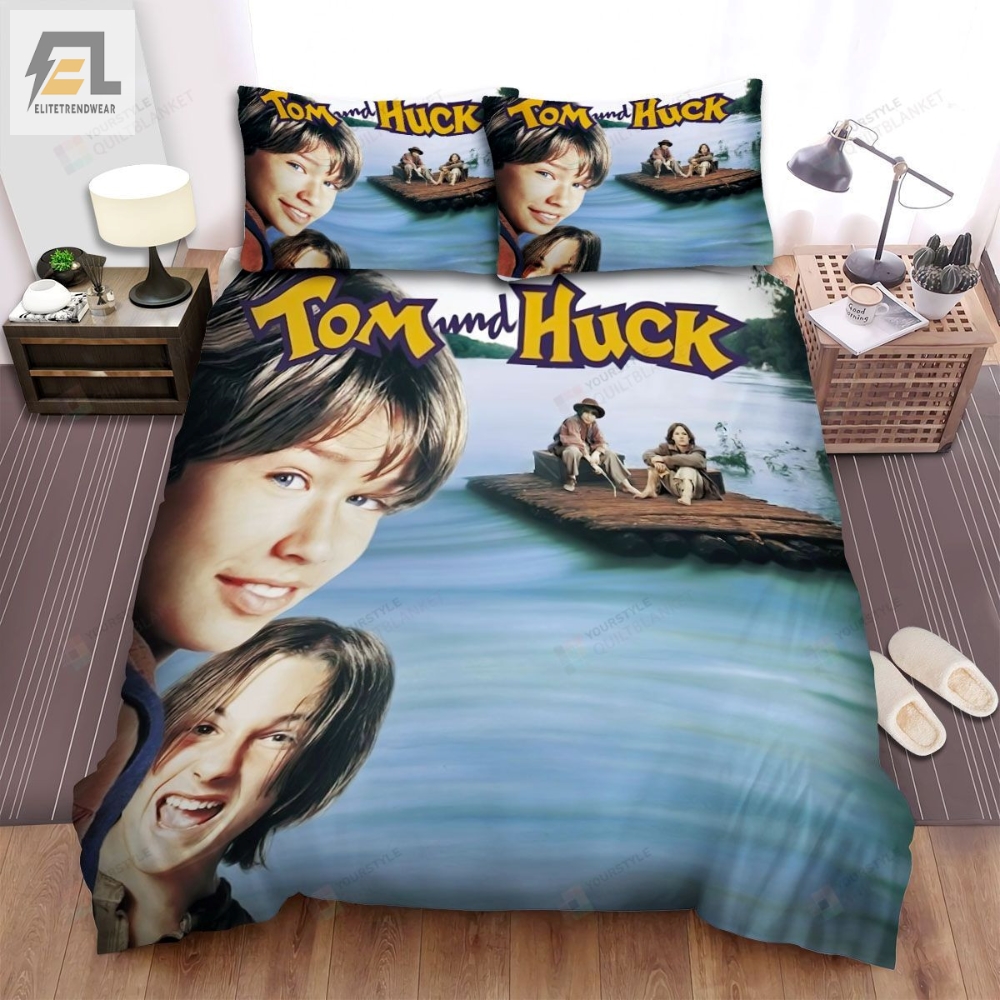 Tom And Huck Poster 2 Bed Sheets Spread Comforter Duvet Cover Bedding Sets 