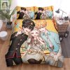 Toiletbound Hanakokun Three Main Characters Picture Bed Sheets Spread Duvet Cover Bedding Sets elitetrendwear 1