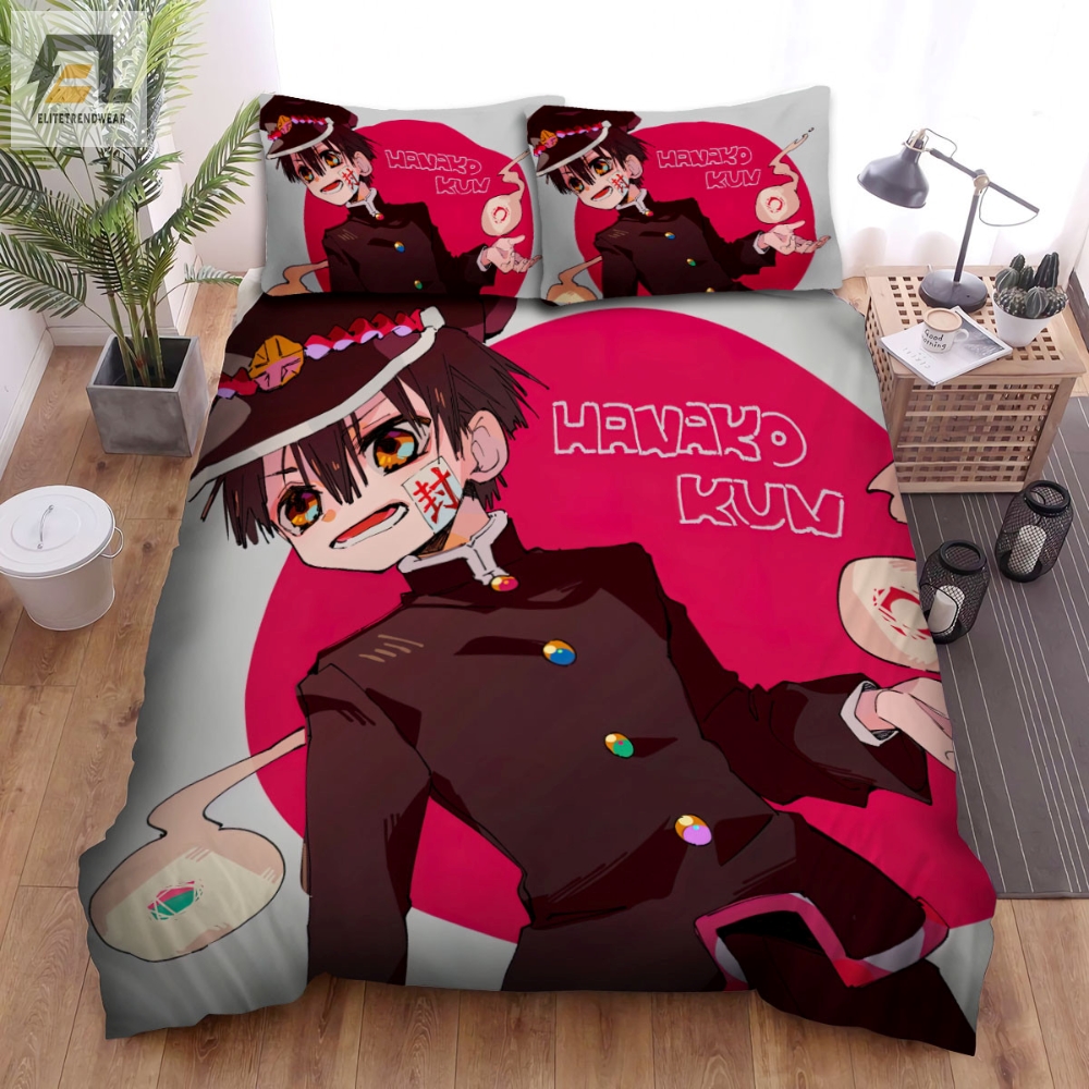 Toiletbound Hanakokun Solo Poster Bed Sheets Spread Duvet Cover Bedding Sets 
