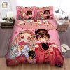 Toilet Bound Hanakokun Hanako And Nene With The Candy Umbrella Bed Sheets Duvet Cover Bedding Sets elitetrendwear 1