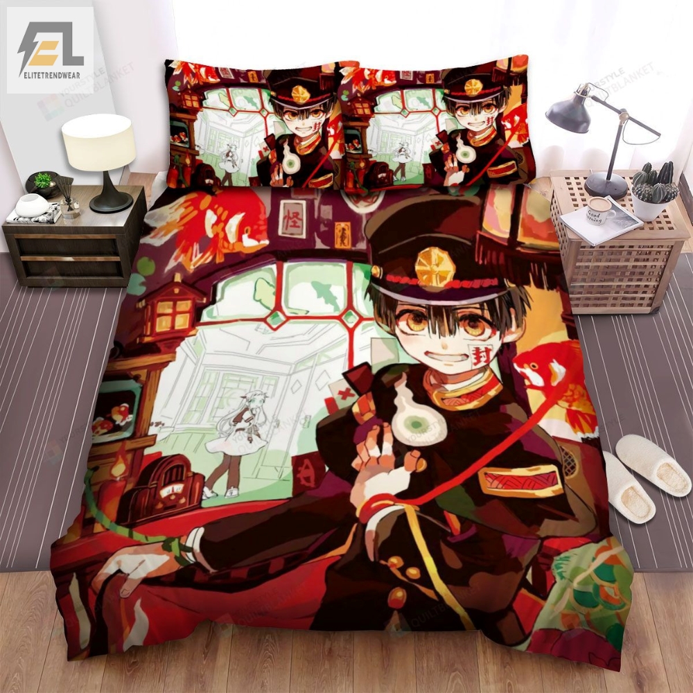 Toilet Bound Hanakokun Anime Bed Sheets Spread Comforter Duvet Cover Bedding Sets 