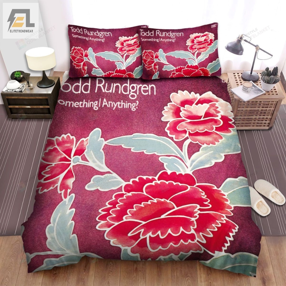 Todd Rundgren Album Somethinganything Bed Sheets Spread Comforter Duvet Cover Bedding Sets 