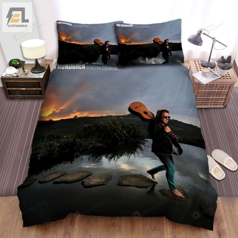 Todd Rundgren Album Solo In Clearwater Bed Sheets Spread Comforter Duvet Cover Bedding Sets 