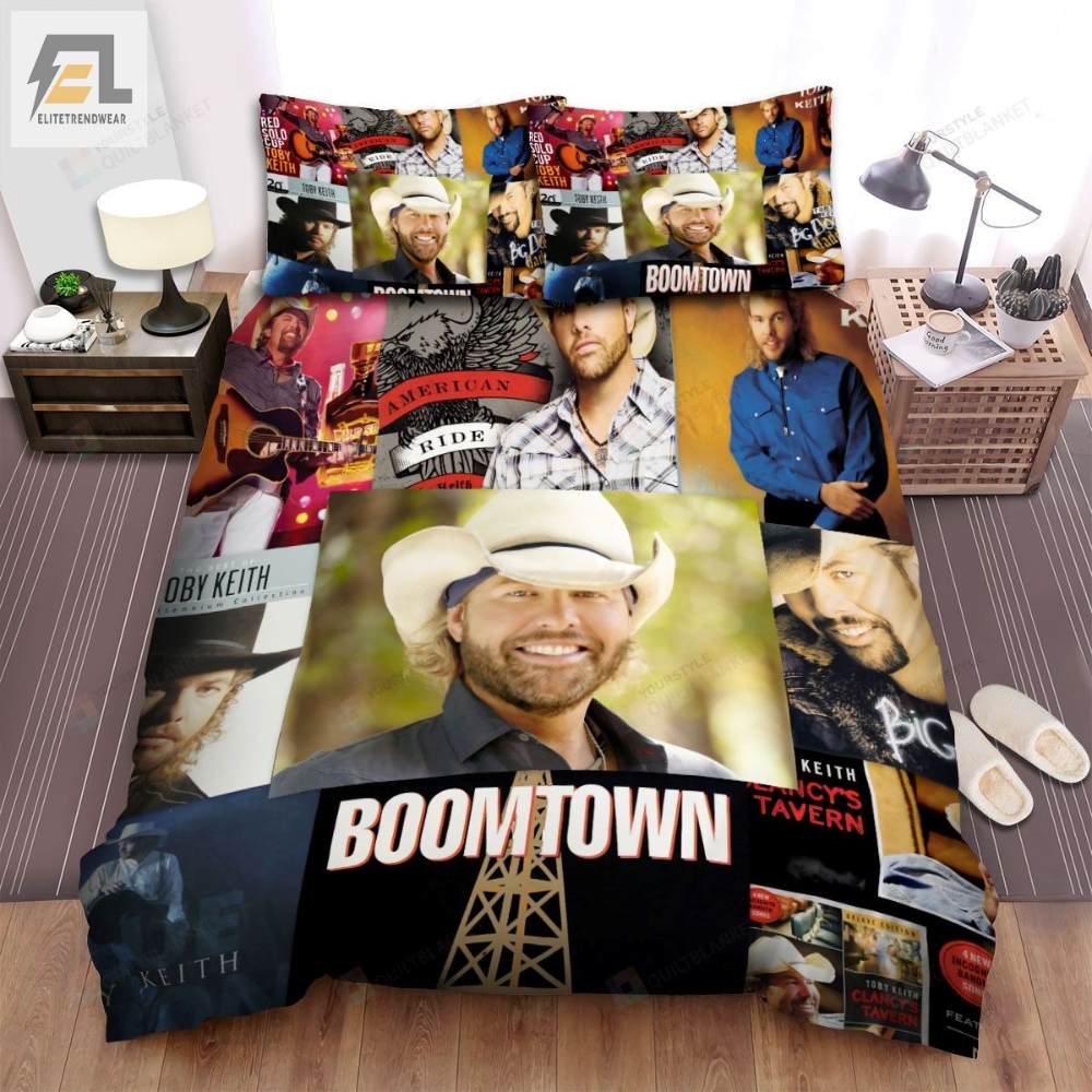 Toby Keith Albums Bed Sheets Spread Comforter Duvet Cover Bedding Sets 