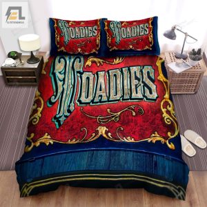 Toadies Band Red Logo Bed Sheets Spread Comforter Duvet Cover Bedding Sets elitetrendwear 1 1