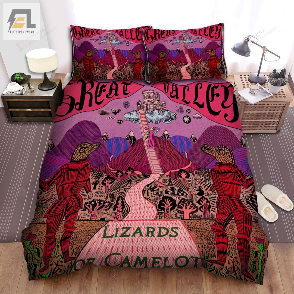 Toadies Band Lizards Of Camelot Bed Sheets Spread Comforter Duvet Cover Bedding Sets 