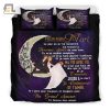 To My Husband From Wife I Love You To The Moon And Back Cotton Bed Sheets Spread Comforter Duvet Cover Bedding Sets elitetrendwear 1