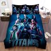 Titans I 2018 Movie Poster Ver 6 Bed Sheets Spread Comforter Duvet Cover Bedding Sets elitetrendwear 1