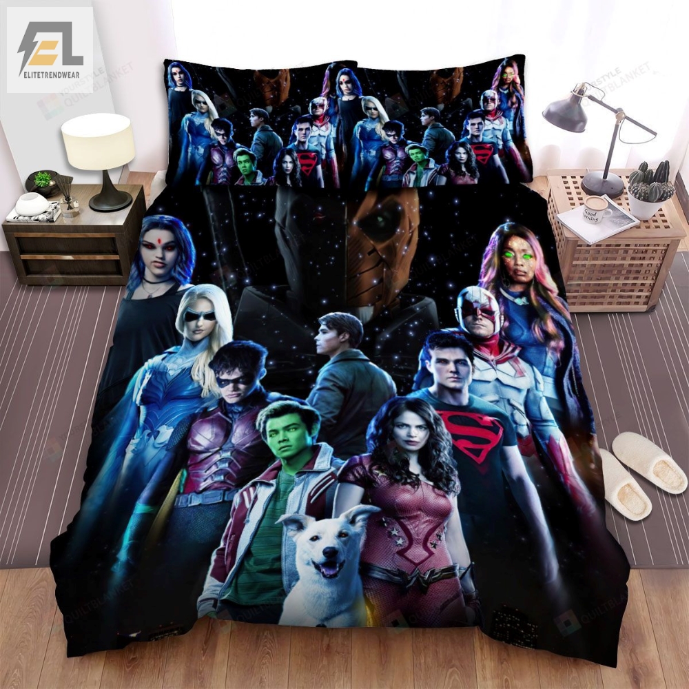 Titans I 2018 Movie Poster Ver 7 Bed Sheets Spread Comforter Duvet Cover Bedding Sets 
