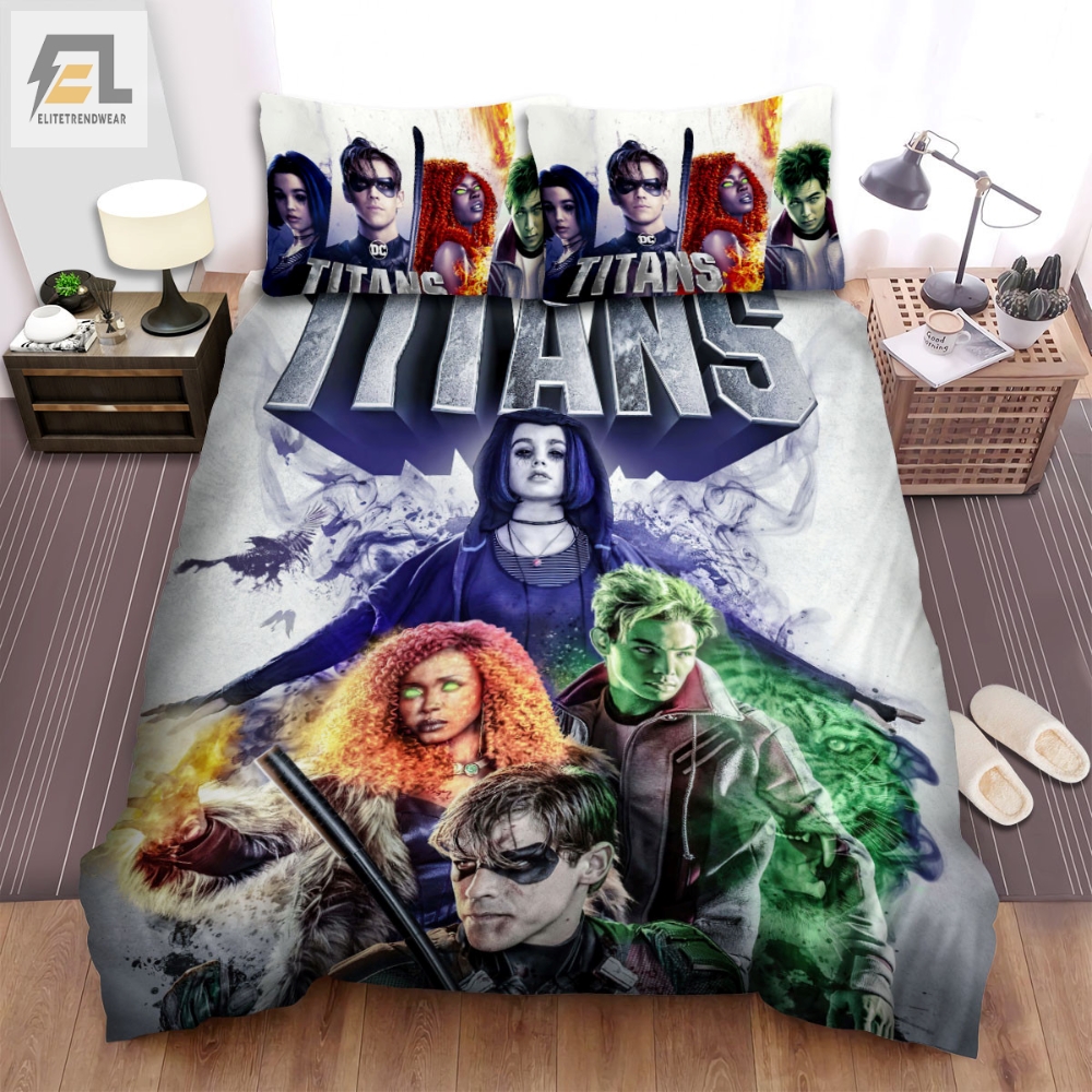 Titans I 2018 Movie Poster Ver 13 Bed Sheets Spread Comforter Duvet Cover Bedding Sets 