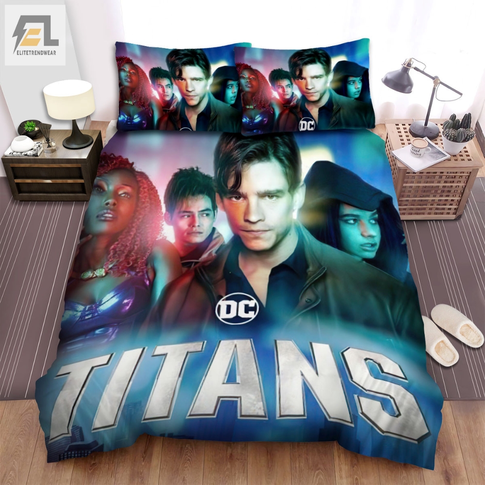 Titans I 2018 Movie Poster Ver 10 Bed Sheets Spread Comforter Duvet Cover Bedding Sets 