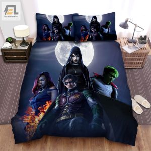 Titans I 2018 Movie Poster Ver 1 Bed Sheets Spread Comforter Duvet Cover Bedding Sets elitetrendwear 1 1