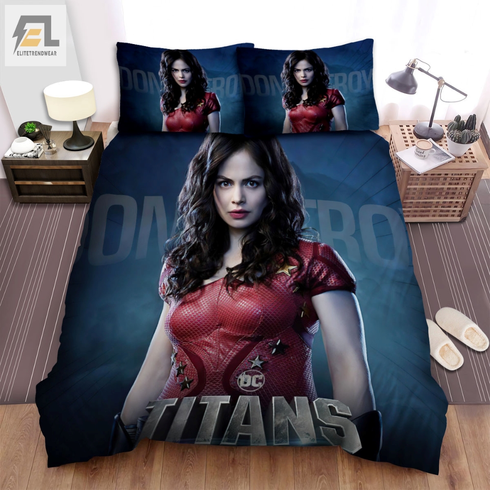 Titans I 2018 Donna Troy Movie Poster Bed Sheets Spread Comforter Duvet Cover Bedding Sets 