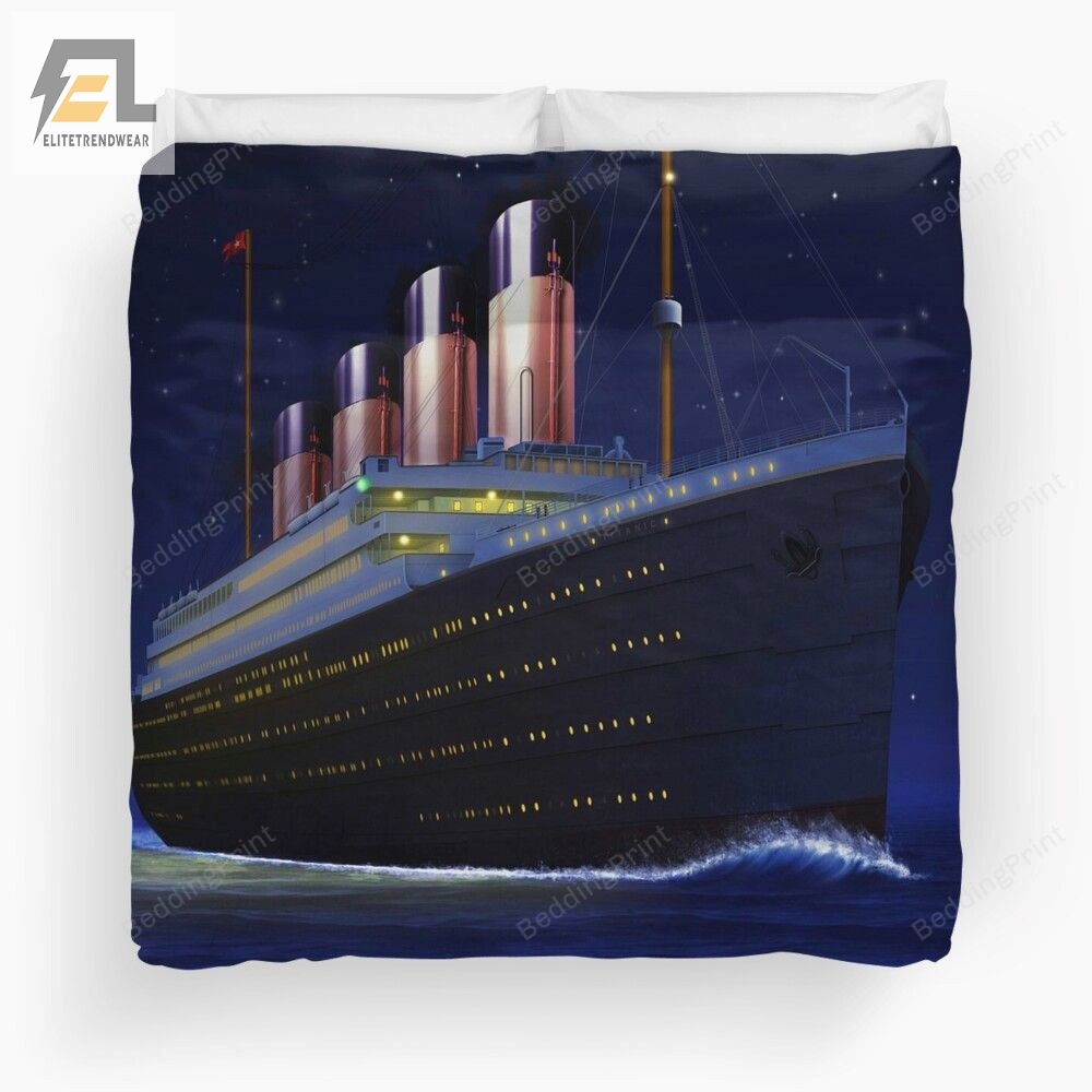 Titanic Duvet Cover Bedding Set Quilt Cover Flatsheet 2 Pillow Cases 