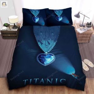 Titanic Alternative Poster Illustration Bed Sheets Duvet Cover Bedding Sets elitetrendwear 1 1
