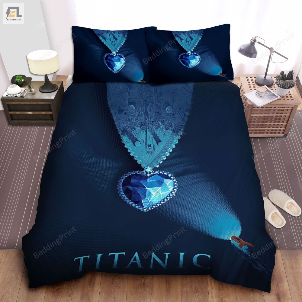 Titanic Alternative Poster Illustration Bed Sheets Duvet Cover Bedding Sets 