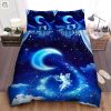 Tinkerbellas Silhouette Under The Moon Bed Sheets Duvet Cover Bedding Sets elitetrendwear 1