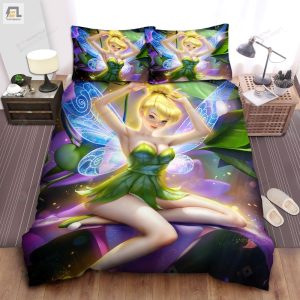 Tinkerbell The Fairy Bed Sheets Duvet Cover Bedding Sets elitetrendwear 1 1