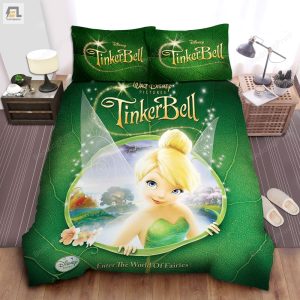 Tinkerbell Enter The World Of Fairies Bed Sheets Duvet Cover Bedding Sets elitetrendwear 1 1