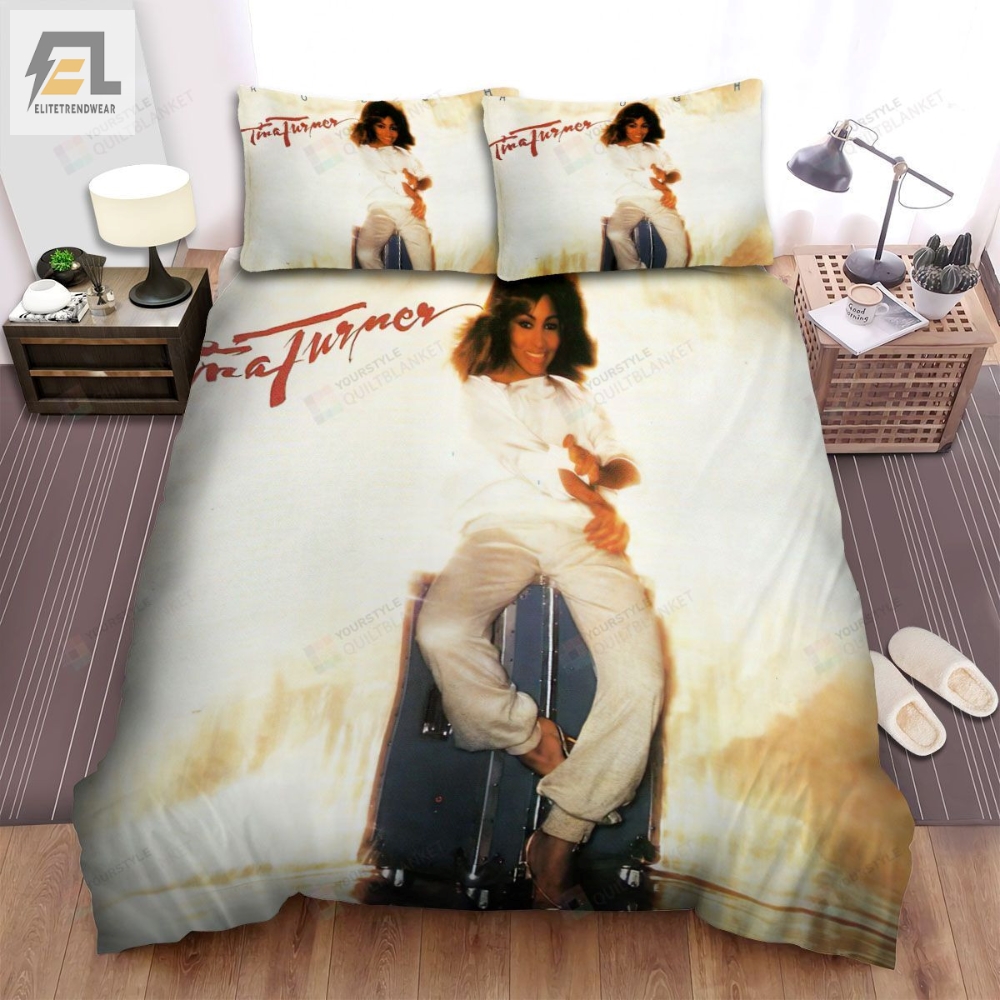 Tina Turner Rough Album Cover Bed Sheets Spread Comforter Duvet Cover Bedding Sets 