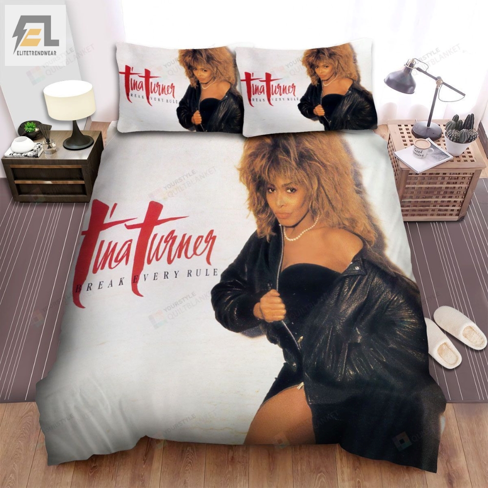 Tina Turner Break Every Rule Album Cover Bed Sheets Spread Comforter Duvet Cover Bedding Sets 