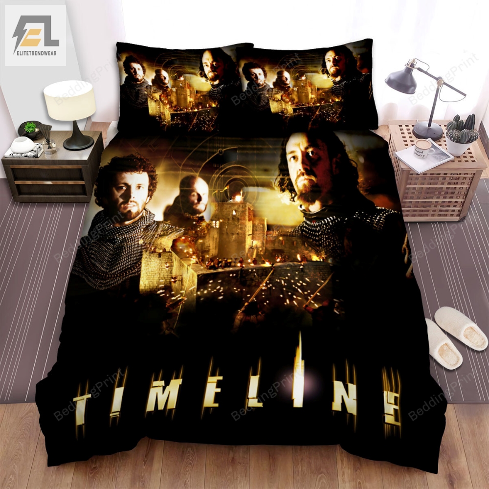 Timeline Movie Poster 6 Bed Sheets Duvet Cover Bedding Sets 