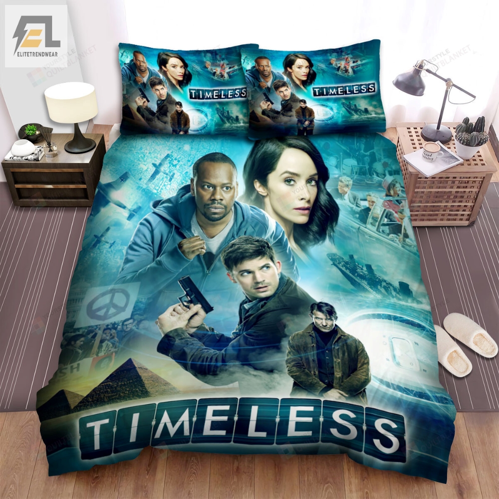 Timeless Movie Poster 4 Bed Sheets Duvet Cover Bedding Sets 